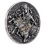 2023 Niue 2 oz Silver Twelve Labors of Hercules: Cretan Bull