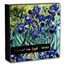 2023 Niue 2 oz Silver Vincent van Gogh: Irises (With Box & COA)