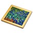 2023 Niue 2 oz Silver Vincent van Gogh: Irises (With Box & COA)