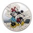 2023 Niue 3 oz Silver $10 Disney's Minnie & Mickey Mouse