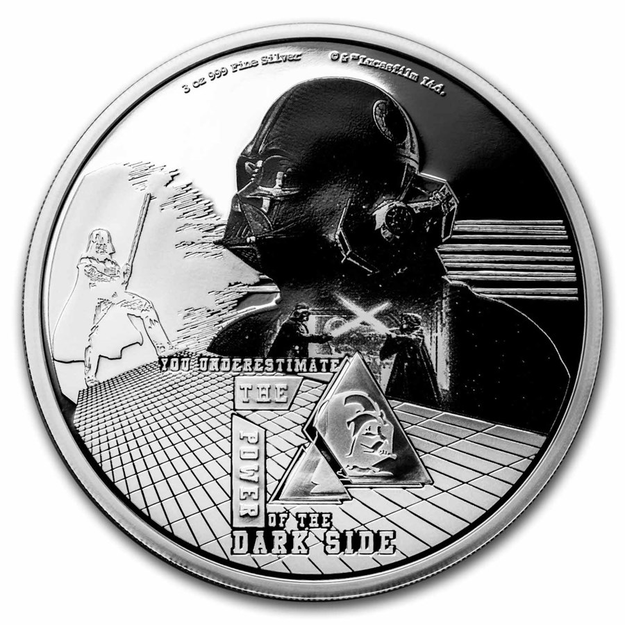 2023 Niue 3 oz Silver $10 Star Wars: Darth Vader