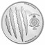2023 Niue Colorized 2 oz Silver Mothra Coin