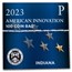 2023-P American Innovation $1 Automobile 100-Coin Bag (Indiana)