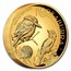 2023-P Australia 2 oz Gold Kookaburra Proof (High Relief)