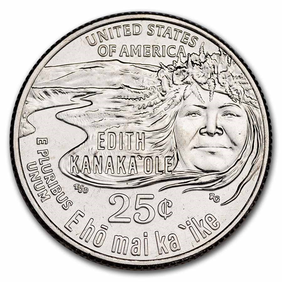 2023-P Edith Kanaka'ole American Women Qtr 40-Coin Roll