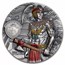 2023 Palau 2 oz Antique Silver Lost Civilization: Mayans