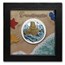 2023 Palau 3 oz Silver Childhood Memories: Sandcastle