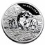 2023 RCM 2 oz Silver $30 Multifaceted Animal Family: Grizzly Bear