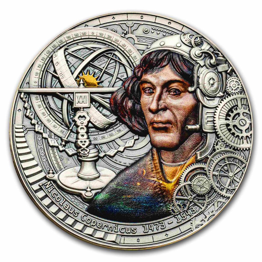 2023 Republic of Cameroon 2 oz Silver Nicolaus Copernicus