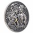 2023 Republic of Cameroon 2 oz Silver Perseus and Andromeda