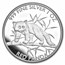 2023 Republic of Chad 1 oz Silver Red Panda BU