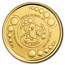 2023 Republic of Ghana 1/10 oz Gold 50 Cedis Space Alien