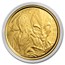 2023 Republic of Ghana 1/10 oz Gold 50 Cedis Space Alien