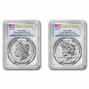 2023-S Morgan & Peace Reverse Proof Set PR-69 PCGS (FS)