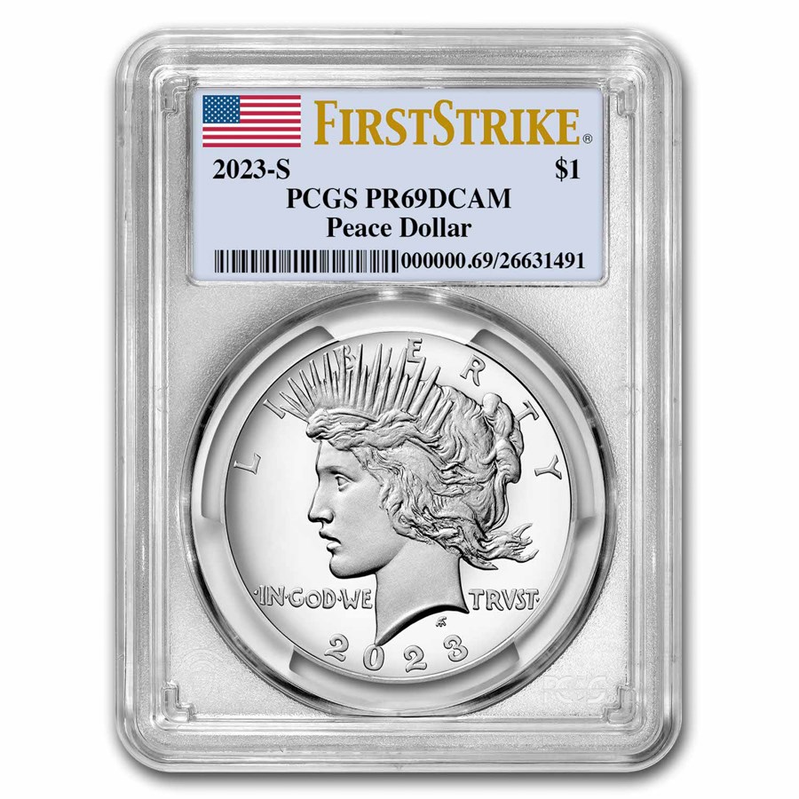 2023-S Proof Silver Peace Dollar PR-69 PCGS (FirstStrike)