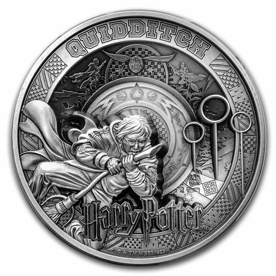 ハリーポッター金貨 1/5oz（Quidditch) 46112円 - n3quimica.com.br