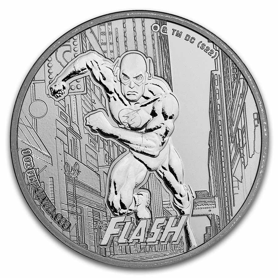 Buy 2023 Samoa 1 oz Silver DC Comics Flash BU | APMEX