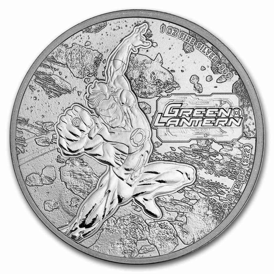 Buy 2023 Samoa 1 oz Silver DC Comics Green Lantern BU | APMEX