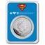 2023 Samoa 1 oz Silver DC Comics Superman BU (with TEP)