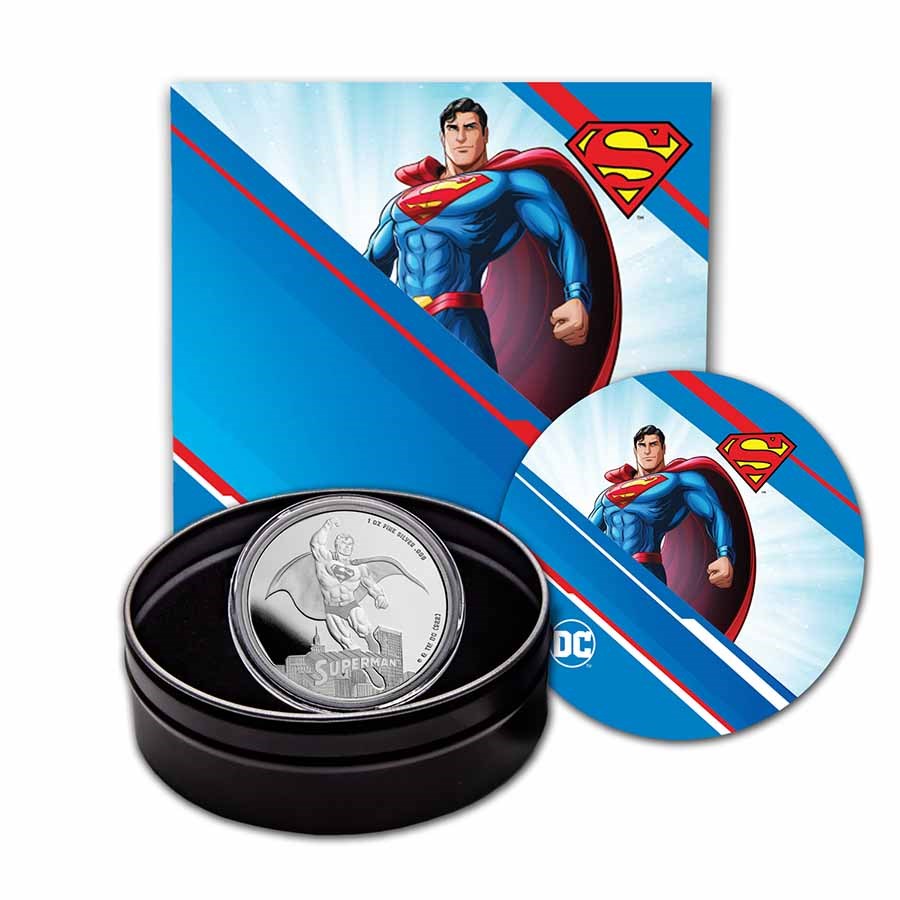 2023 Samoa 1 oz Silver DC Comics Superman Proof