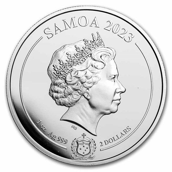 Buy 2023 Samoa 1 oz Silver Golden Eagle BU | APMEX
