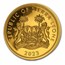 2023 Sierra Leone 1 oz Gold $100 Big Five: Elephant BU