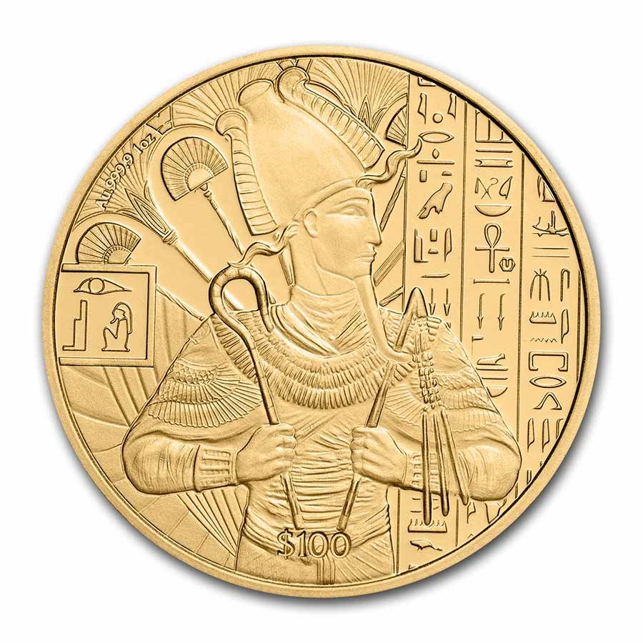 Buy 2023 Sierra Leone 1 oz Gold Egyptian Gods: Osiris | APMEX