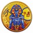 2023 Sierra Leone 1 oz Silver Gilded Egyptian Gods: Ra