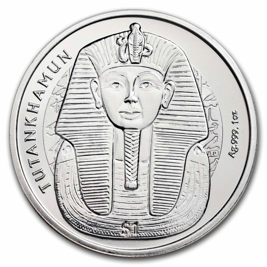 2023 Sierra Leone 1 oz Silver King Tut Reverse Frosted