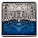 2023 Solomon Islands 3 oz Silver Antique Taj Mahal