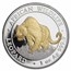 2023 Somalia 1 oz Silver African Wildlife Leopard (Gilded)