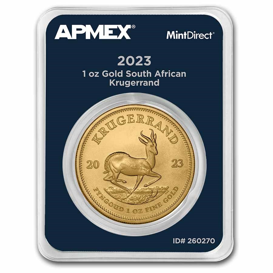 2023 South Africa 1 oz Gold Krugerrand (MintDirect® Single)