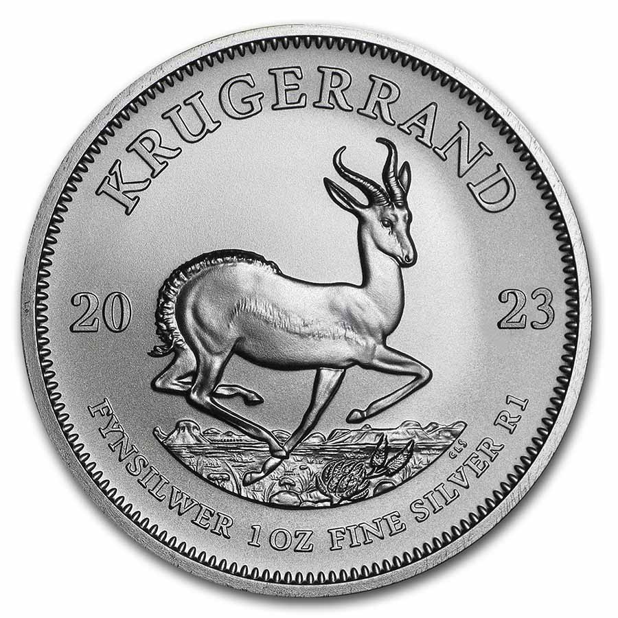 Buy 2023 South Africa 1 oz Silver Krugerrand BU | APMEX