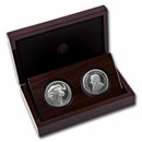 2023 South Africa 2-Coin Silver Krugerrand & Buffalo Proof Set