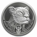 2023 South Africa 5 oz Silver Big Five Leopard Proof