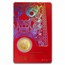 2023 South Korea 1/10 oz Gold 1 Clay Chiwoo Cheonwang BU (Red)