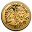 2023 St. Helena 1/4 oz Gold Una & the Lion Proof (w/ Box)