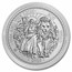 2023 St. Helena 2 oz Silver Una and the Lion BU