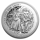 2023 St. Helena 5 oz Silver £5 Una and the Lion Proof