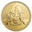 2023 St. Lucia 1 oz Gold Coat of Arms BU