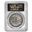 2023 Tuvalu 1 oz Silver Black Flag Antiqued Fancy MS-70 PCGS FS