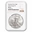 2023-W Burnished Silver Eagle MS-70 NGC