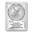 2023-W Burnished Silver Eagle MS-70 PCGS (AR, Damstra)