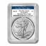 2023-W Burnished Silver Eagle SP-70 PCGS (FDI, West Point Label)