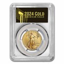 2024 1/2 oz American Gold Eagle MS-70 PCGS (FDI, Black Label)