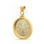 2024 1/2 oz Gold Maple Pendant (Diamond Cut - Screw Top Bezel)