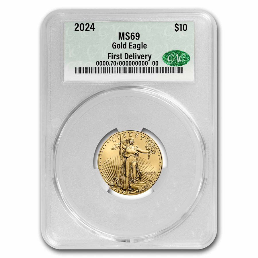 2024 1/4 oz American Gold Eagle MS-69 CAC (First Delivery)