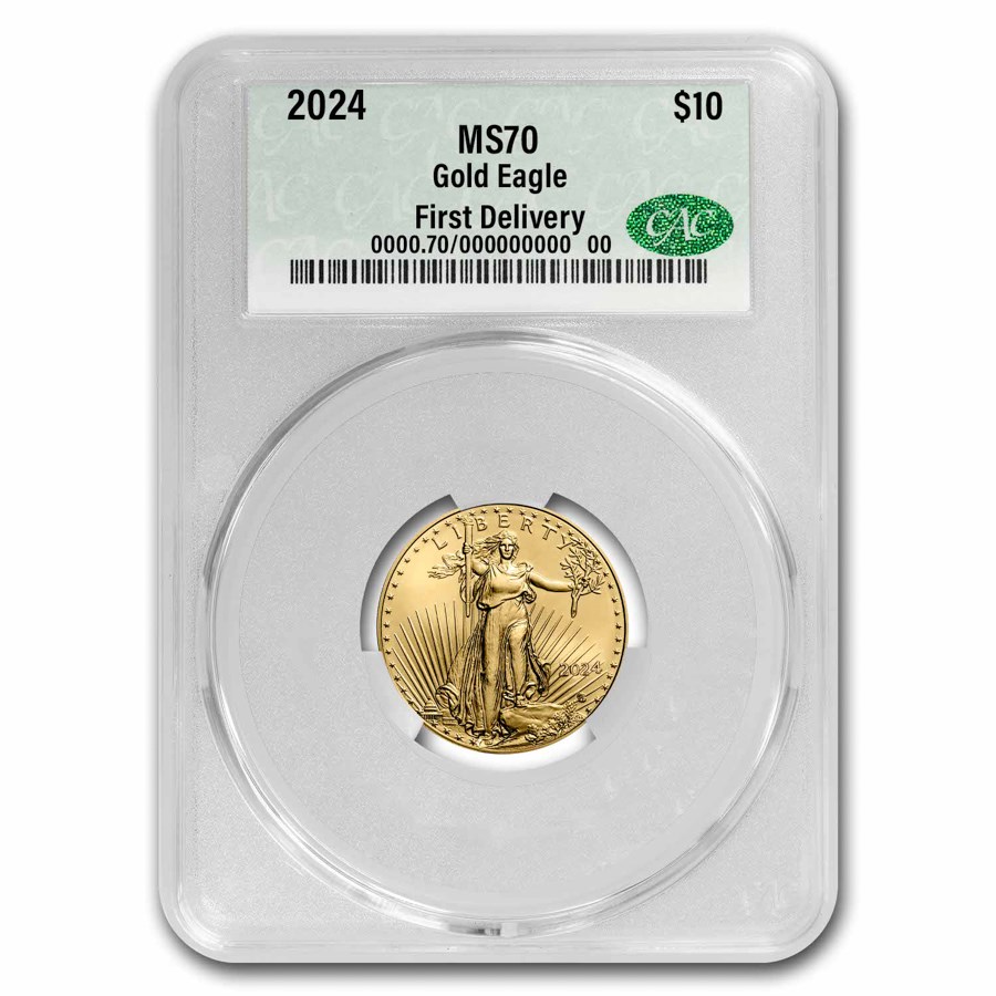 2024 1/4 oz American Gold Eagle MS-70 CAC (First Delivery)