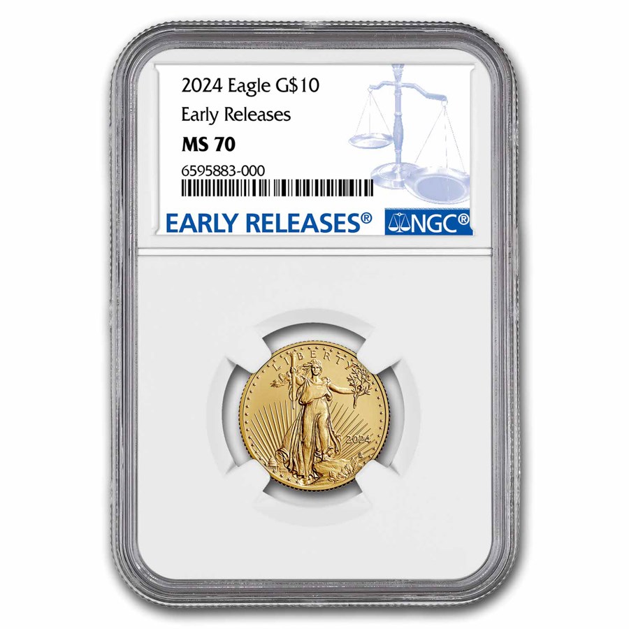 2024 1/4 oz American Gold Eagle MS-70 NGC (Early Releases)