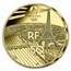 2024 1/4 oz Proof Gold €50 Paris 2024 Olympics: Arc de Triomphe